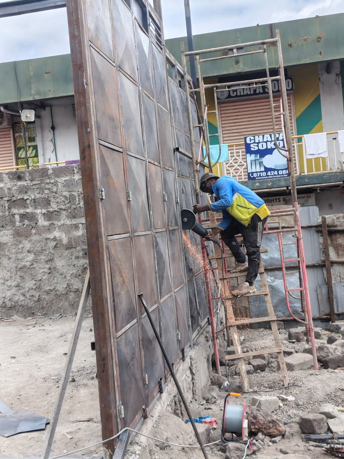 Gate preperation
